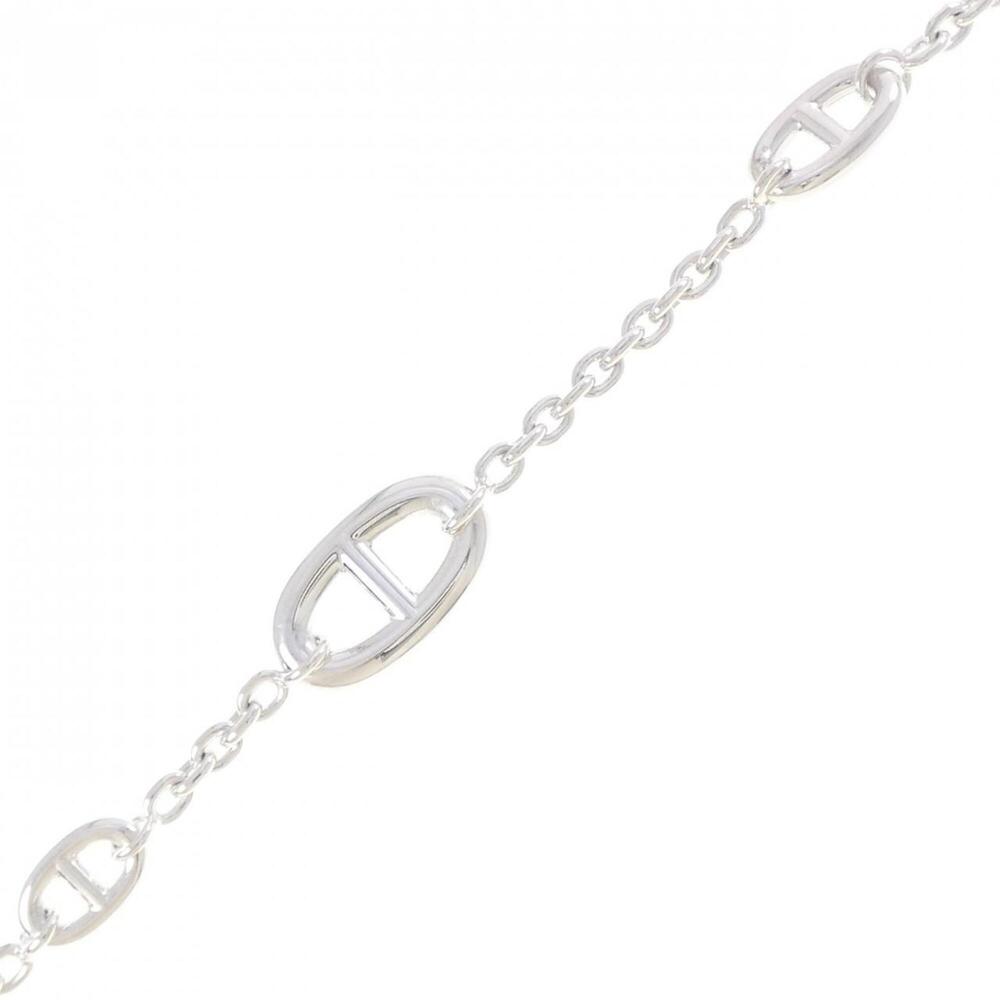 HERMES Silver Charm Bracelet